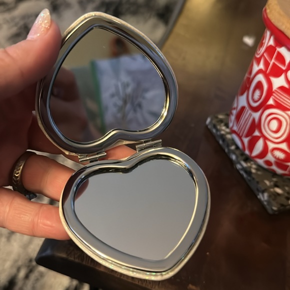 Coach Accessories New Coach Compact Dual Mirror In White Poshmark